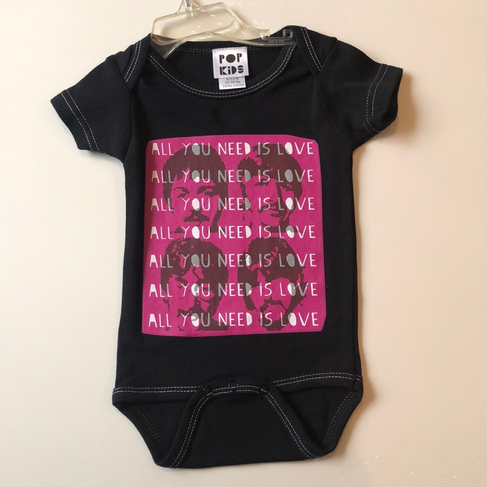 Pop Kids Girl Beatles one-piece